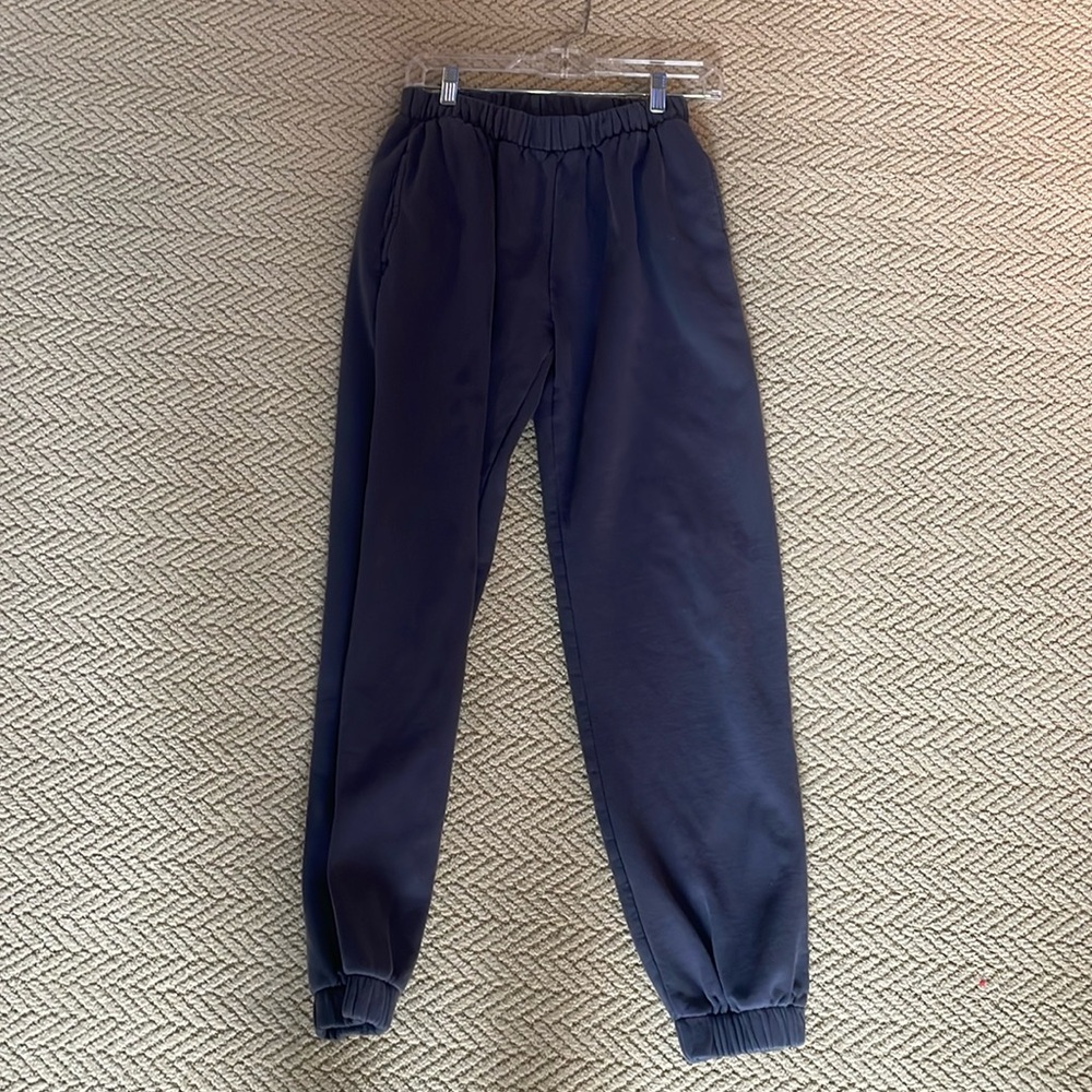 navy blue pacsun sweatpants “like new” only worn once or twice